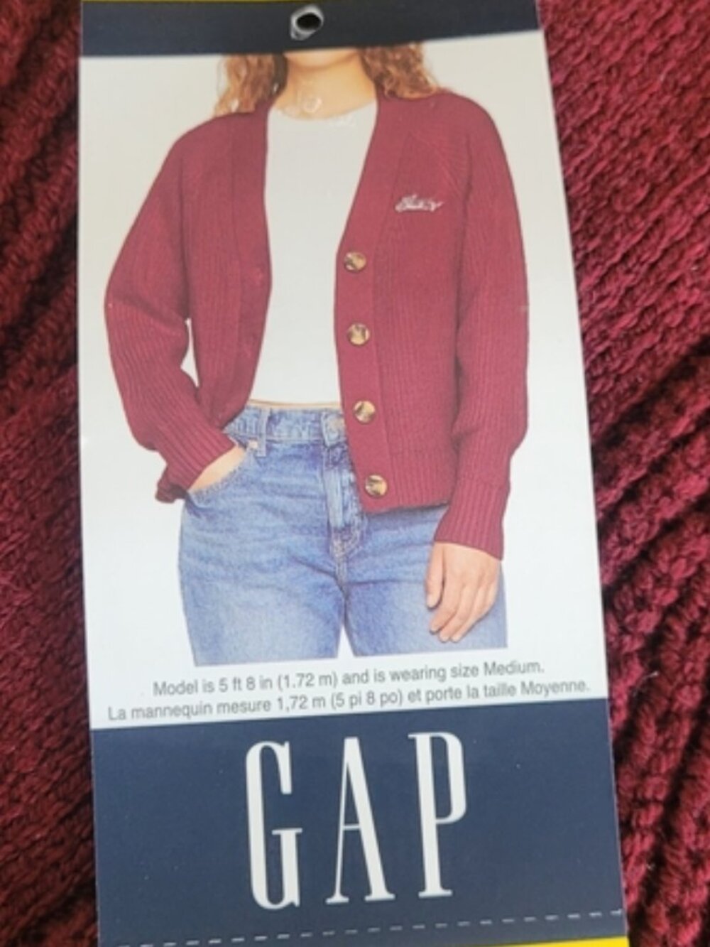 Gap Cardigan ~ Size Med